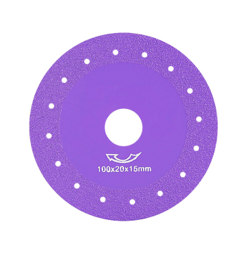 100MM Diamond Saw Blade for Cutting Beige Quartz Stone with Angle Grinder