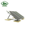 Sistem pemasangan panel solar panel pendakap aluminium