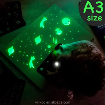 Suron Children's Glowing Graffiti Fluorescent Board