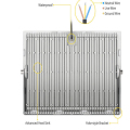 220V Étanche ultra-mince LED lumière d&#39;inondation 500W