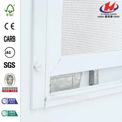 200 Series White Traditional Storm Door