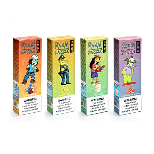 Original dazzle 5000 Puffs disposable RandM