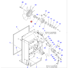 21N-03-31621 SHAFT geschikte graafmachine PC1250-7 reserveonderdelen