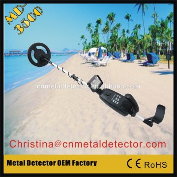 Treasure Hunter best Gold Detector MD-3500 underground cheap metal detector factory