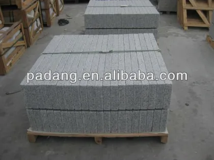 G603 Grey Granite Flamed European curbs