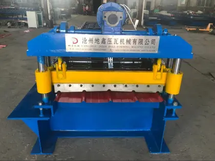 colored steel roof tiles making forming machine