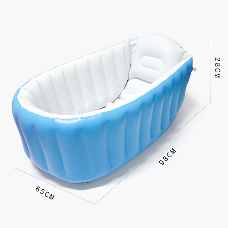 Hot selling PVC inflatable baby swimming pool bathtub