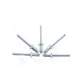 4.0mm Steel/Steel Dome head open end blind rivets