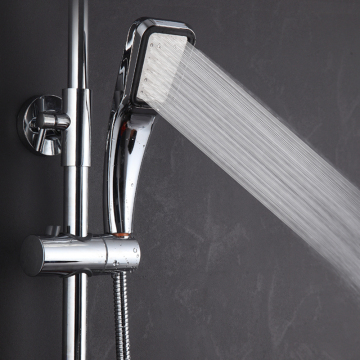 High Pressure Rainfall Shower Head with Water Saving Filter - 300 Holes Spray Nozzle
