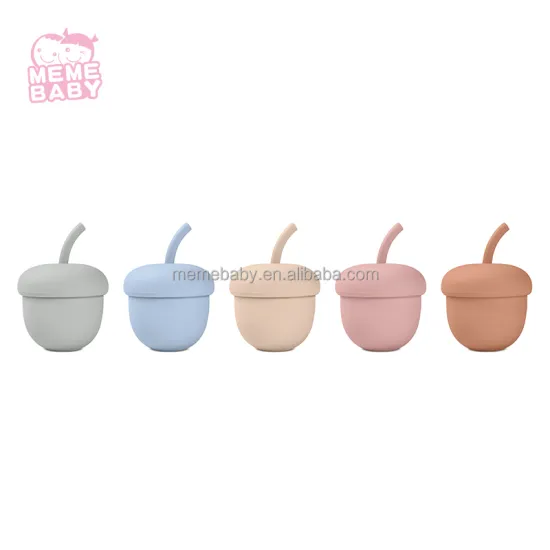 Eco friendly Custom Chestnut Drinking Non Slip SiliconeCups