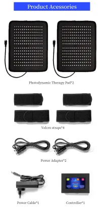 skin care PDT LED light therapy pad