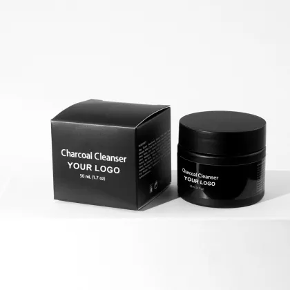 Charcoal Face Deep Cleansing Black Head Remover Oil Control Facial Cleanser for Men