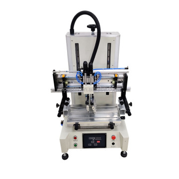 Small Flat Bed Sheet Silkscreen Printing Machine for Insole, PET Bottles, and Glass Bottles