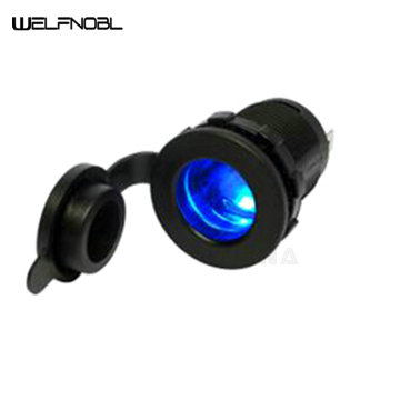 Marine 12V Waterproof Cigarette Lighter Socket with 2PIN Terminals