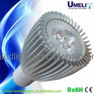 dmx rgb e27 led spotlight