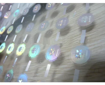 private security bitcoin hologram void tamper proof sticker