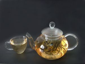 Tea Glass Pot And Cup (T001)