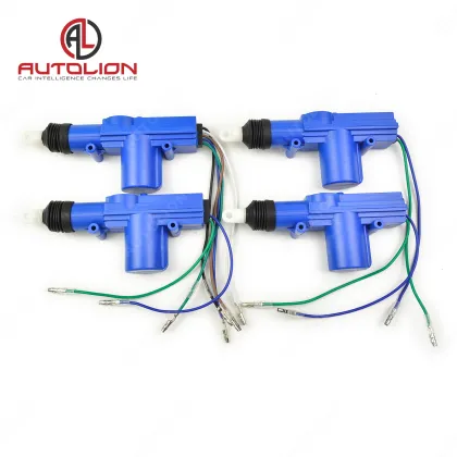 1 Master 3 Slaves 4 Doors 12V Car Central Locking System - Blue
