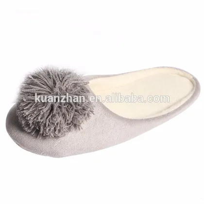 OEM/ODM logo woman slipper women cotton cloth spa slippers