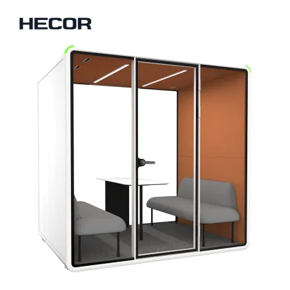 Acoustic Meeting Pods for Busy Offices