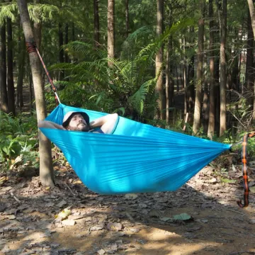 Ultralight Ultra Compact Outdoor Camping Hammock with Awning