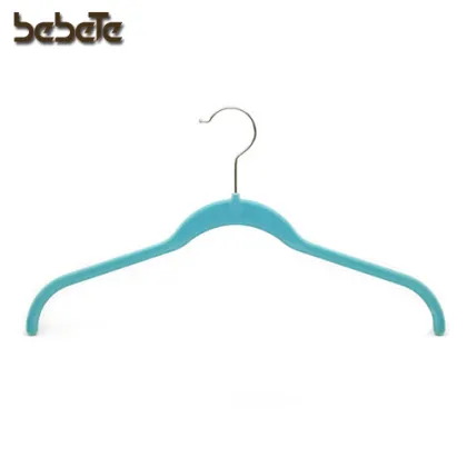 Multifunctional l Shape Velvet Hanger for wholesales