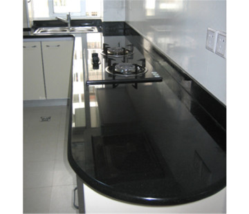 Shanxi Black Chinese Granite Stone Countertops, Vanity Tops, Table Tops, Bar Tops, Worktops