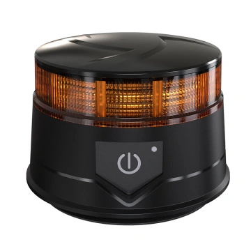 Gyrophare magnétique LED d'urgence véhicule police Stroboscope