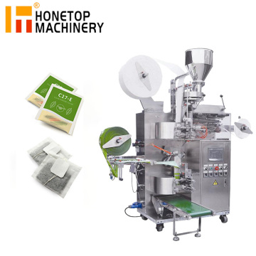 Automatische Teebeutel -Beutelverpackungsmaschine mit Innen- und Außenbeutel