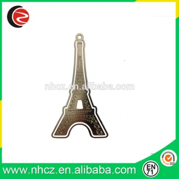 Eiffel Tower metal bookmark