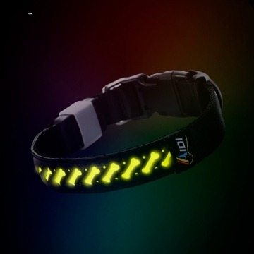 Hot Sale Flashing Glowing Led Light Dog Collar