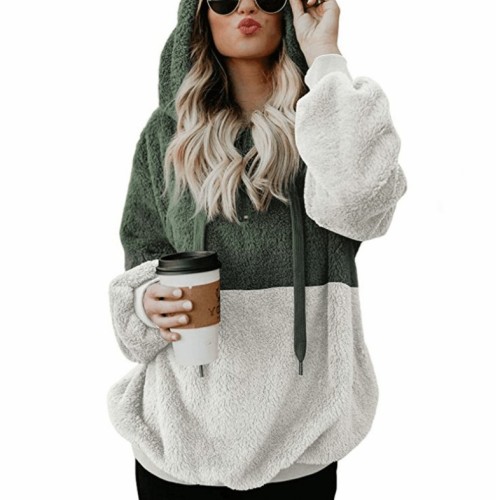 Women's Long Sleeve Sherpa Pullover