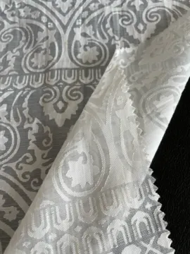 rayon polyester burnout fabric for lady's spring summer outwear