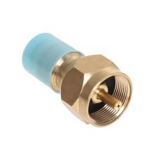 1pc Propane Refill Adapter Lp Gas Cylinder Tank Coupler Heater Camping Hunt Outdoor Valve Connector Propane Refill Lp Gas