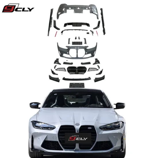 CLY Car Body Kit for BMW 4 Series G22: M4 Front Bumper, Rear Bumper, Side Skirt, and Grille Upgrade
