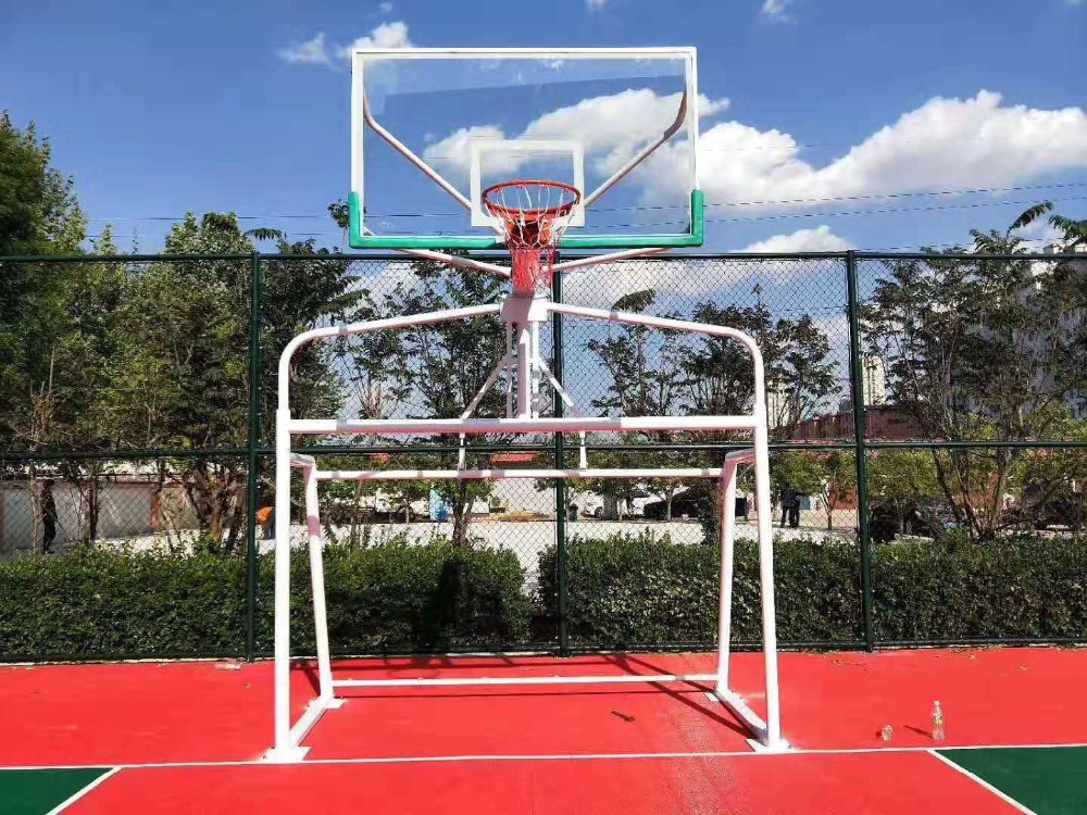 High-Quality Combined Basketball and Football Goal Post