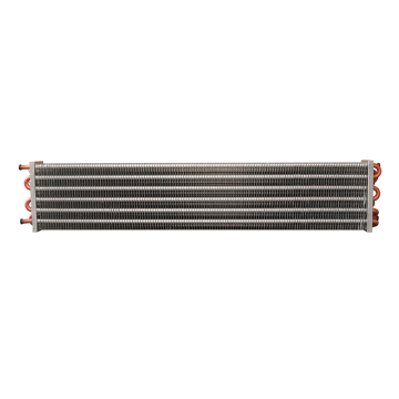 Copper tube aluminum fin condenser evaporator for meat cabinet