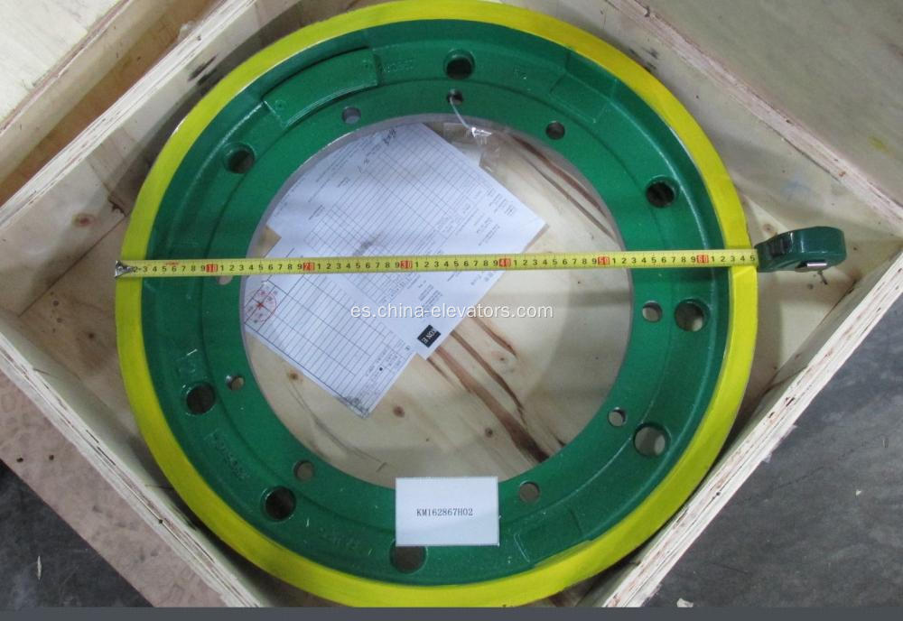 KM162867H02 MX18 TRACCIÓN PARA 650 mm para ascensores Kone
