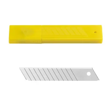 High-Quality 62-64HRC CK75 Utility Knife Blade (18mm) for Stationery Knives and Spare Parts