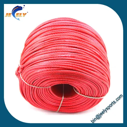 Uhmwpe fiber anchoring rope