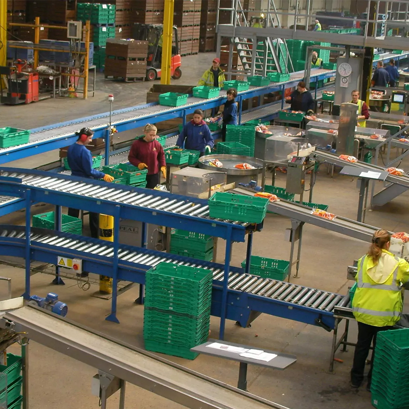 Powered Roller Conveyor System