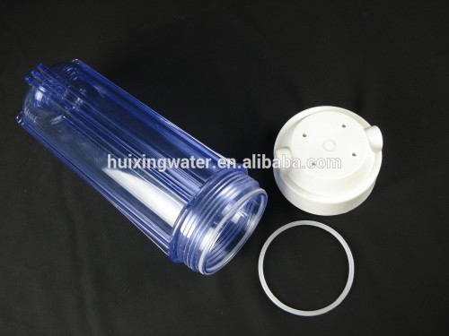 Plastic Refillable Water Filter Housing/ Clear Housing