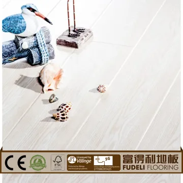 White oak three layer engineered flooring