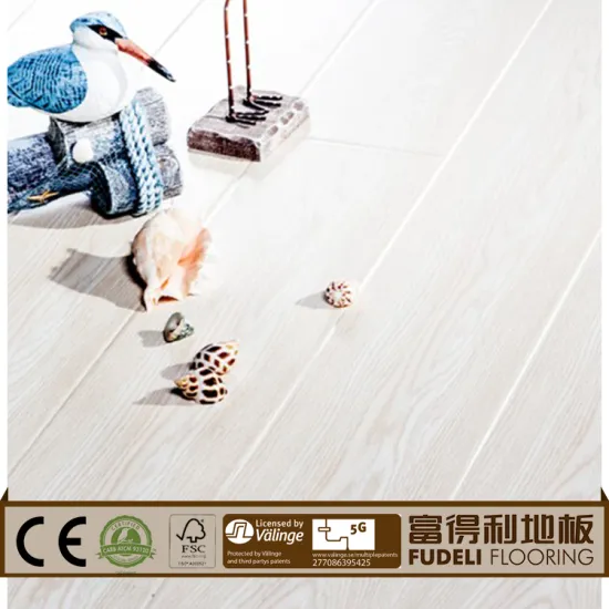 White oak three layer engineered flooring