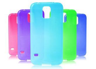 Colorful tpu soft case for samsung galaxy s5 i9600 phone ca