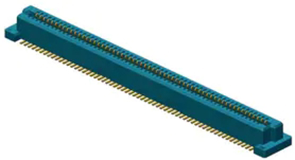 Single-slot female H3.8 board-to-board connector