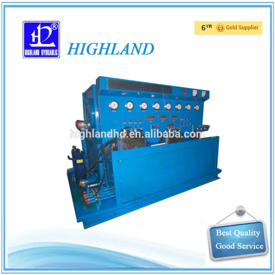 stable performance hydraulic repairs test machine