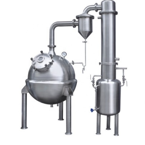 Spherical vacuum relief concentrator