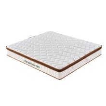 Materasso ibrido a primavera tascabile a tre zone