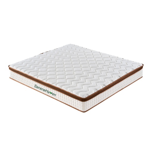 Materasso ibrido a primavera tascabile a tre zone